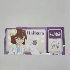 名探偵コナン アニメイト 特典 チケット風カード 灰原哀