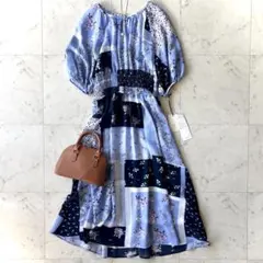 極美品✨プルミエアロンディスモン取扱 キセレナ コットン 花柄シャツ