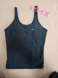 Nike ナイキブラックタンクトップ NikeFIT　Ｌ　レディース
