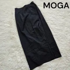 【MOGA（モガ】ウールタイトスカート 2 黒 レディース 日本製 バックジップのサムネイル