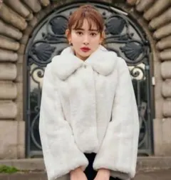 herlipto Winter Love Faux Fur Coat