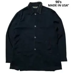 (vintage) 90s Made In USA ワークシャツ コーデュロイ