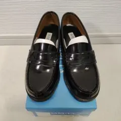 美品　ローファー　22.5 　HARUTA 4505 　黒 3E