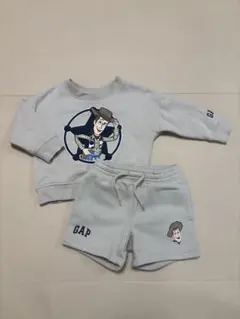 【美品】baby gap トレーナー セットアップ 80 90 トイストーリー