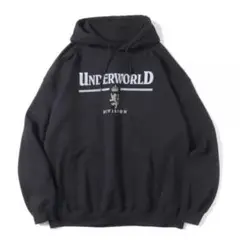 ESSAY エッセイ パーカー ブラック UNDERWORLD
