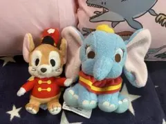 ダンボ&ティモシーぬいぐるみ2点セット