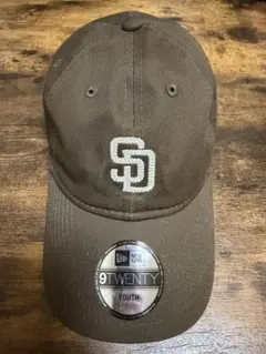 New Era 9TWENTY YOUTH キャップ ブラウン サンディエゴ