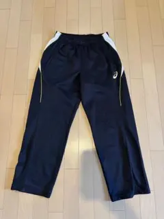 アシックス 黒ジャージ