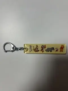 くまのプーさん アクリルキーホルダー ディズニーランド レトロ