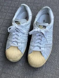 【良品•良い味】adidas Superstar 27cm 白 天然皮革