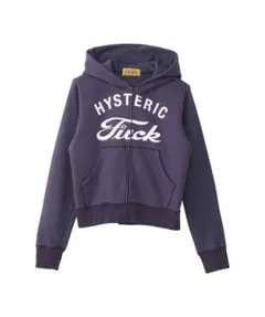 HYSTERIC GLAMOUR ジップアップパーカー パープルのサムネイル