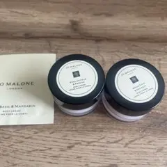 [新品未使用] ジョーマローン ボディクリーム15ml 2種とおまけ