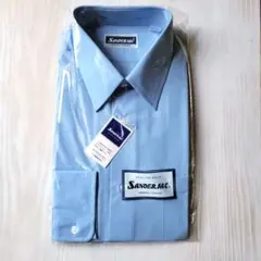 SANDERJAC ワイシャツ ブルー 41-74 新品