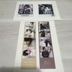 ARASHI ポラロイド風写真4枚セット 嵐