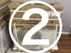 ①COMFEE エアコン 6畳 2026年モデルCYA-2216AZ 本体のみ - メルカリ