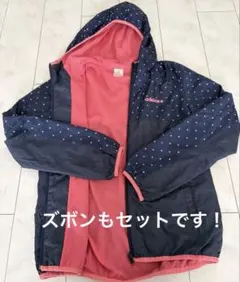 【値下げ中】adidas ドット柄 ジャージ　上下 セット　adidasneo