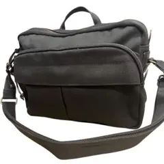 【タグ付き未使用】OLD UNIQLO コットン レザー ショルダーバッグ