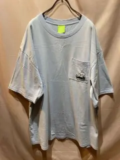 HUF Tシャツ フロントポケット付き 恐竜　ビッグサイズ　XXL