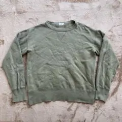 pearl diver スウェット L オリーブ 両V リバースウィーブ