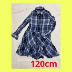 ポロ・ラルフ・ローレン チェックワンピース 120cm