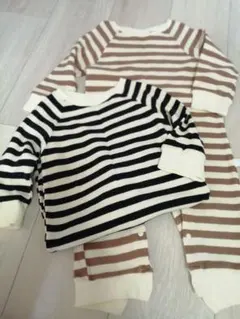 ベビー　ロンパース　長袖　2枚セット