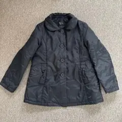 COMME CA ISM ブラックコート 130A