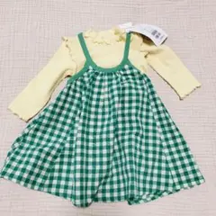 新品タグ付　p.premier 長袖Tシャツ&ワンピース セット80