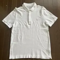 (美品)LACOSTEパリポロPH5522L／白／FR3(日本Ｍ)日本製