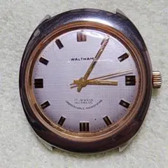 ☆ 【稼動品】WALTHAM（ウォルサム） 自動巻き腕時計 ブルーダイヤル 