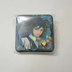 鬼滅の刃 ufotable モクテルバー ロトくじ スクエア缶バッジ 冨岡義勇