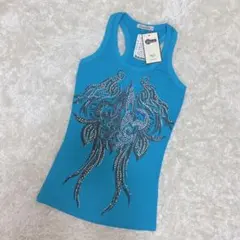 【新品】　ラインストーンギャルタンクトップ　d.i.a　エドハーディ　ギャル系