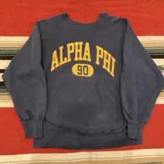 チャンピオン　リバースウィーブ　カプセル　 80s トリコタグ　XL ネイビー