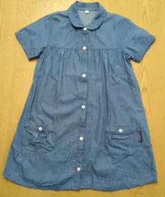 シャツワンピース　140cm