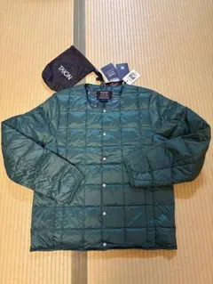 新品未使用タイオンインナーダウンジャケット、グリーン、L