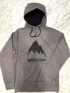 【美品】バートン　撥水パーカー グレー　サイズS