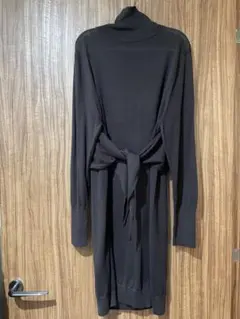 UNIQLO Uメリノブレンド3wayニットワンピースMダークブラウン