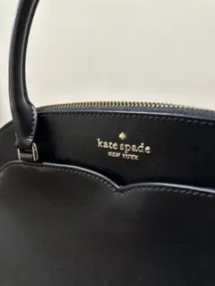 kate spade ブラック ハンドバッグ