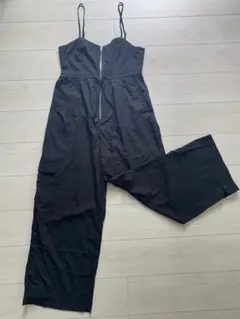 SHEIN シーイン　サロペット　オールインワン　オーバーロール　ジャンプスーツ