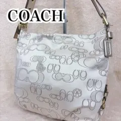 【極美品】COACH コーチ シグネチャー Y2K バタフライ ショルダーバッグ