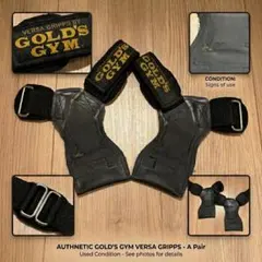 GOLD'S GYM（ゴールドジム） パワーグリップ 左右セット - メルカリ