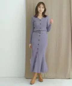 マイストラーダ リブニットマーメイドワンピース