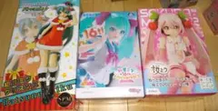 初音ミクフィギュア３個セット
