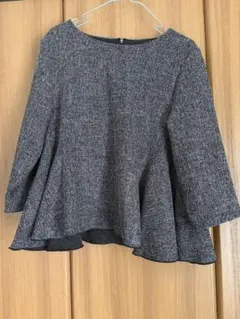 aquagarage ツイードペプラムトップス 未使用タグ付き