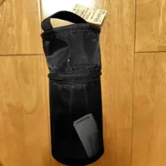 無印良品 メッシュ素材 円筒型ペンケース ブラックのサムネイル