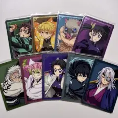 劇場版 鬼滅の刃 無限城編 第一章 箔押しランダムカード 9枚セット