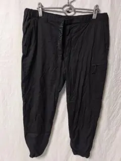 ユニクロ ヒートテック ウォームイージーパンツ 暖パン 裏起毛 黒 メンズ XL