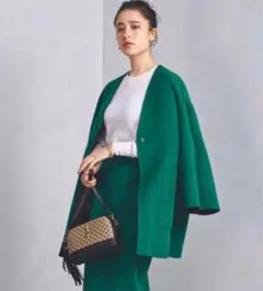 unitedarrows リバーバイカラーコート リバーシブルコート