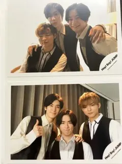 ☆Hey!Say!JUMP 中島裕翔・知念侑李・薮宏太☆公式写真 2枚☆78