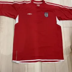 サッカー UMBRO イングランド代表 アウェイ 98 ユニホーム L 背番号付