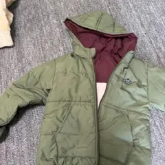 オリーブグリーン ダウンコート 140cm